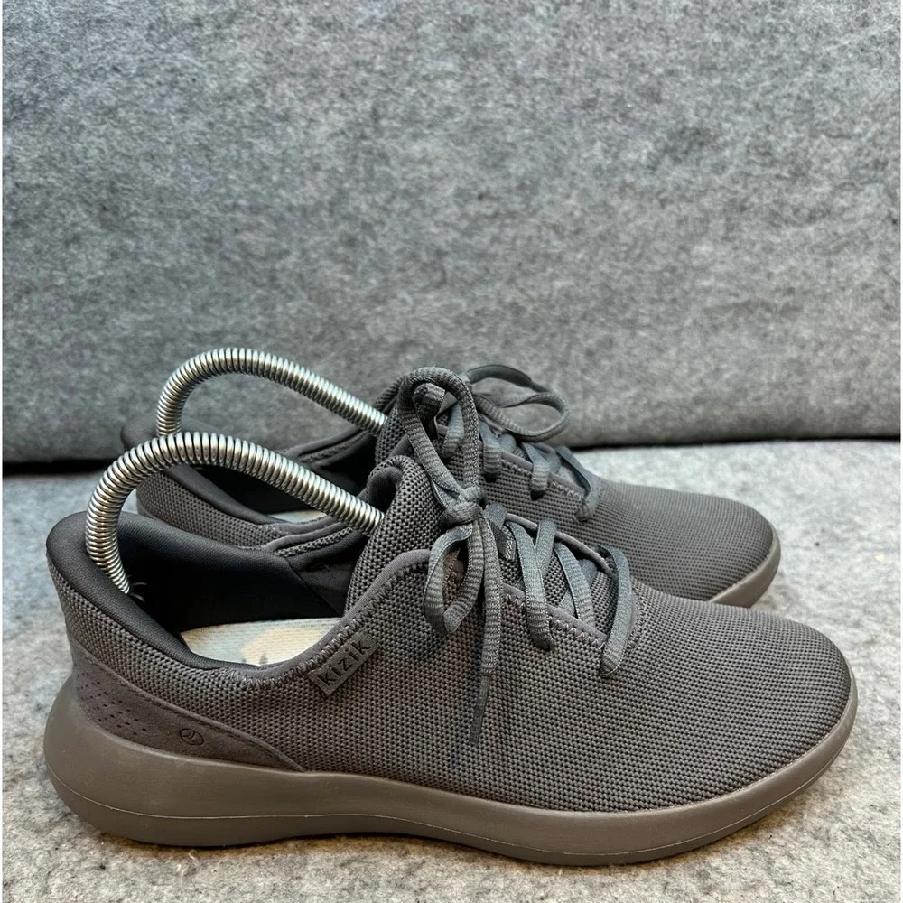 Kizik Lima Women's Sneakers Gray Casual Walking Slip On Hands Free Shoes 8.5‎